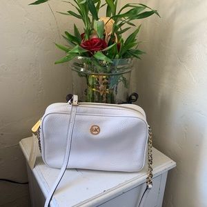 White Michael Kors bag!